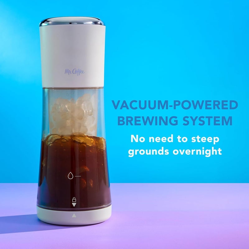 Mr. coffee ® Express Cold Brew Coffee Maker, 10-Minute Cold Brew Coffee Machine, Oat Milk - Image 5